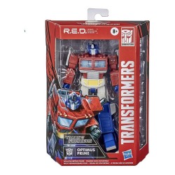 Figura Transformers Red Optimus Prime - Hasbro