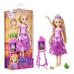 Muñeca Pincesa Rapunzel Con Amigo Y Accesorios / Diverti