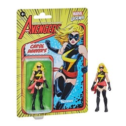 Figura Marvel Legends Retro - Carol Danvers / Diverti