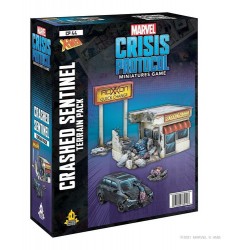 Marvel Crisis Protocol -  Crashed Sentinel Terrain / Diverti
