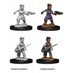 Pathfinder Deep Cuts Female Halfling Rogue / Diverti