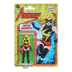 Figura Marvel Retro Carol Danvers (kenner 3,75 Pulgadas)