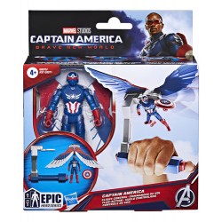 Figura Marvel Capitan America Vuelo Controlado / Diverti