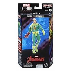 Figura Baron Von Strucker Marvel Legends Baf Puff Adder