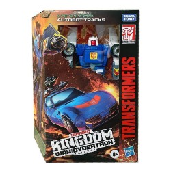 Transformers Wfc Kingdom Deluxe - Autobot Tracks / Diverti