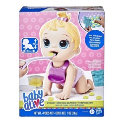 Baby Alive Hora De Comer Lil Snacks - Rubia / Diverti