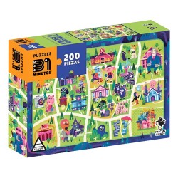Puzzle 31 Minutos 200 Piezas - Triquilen A Escala