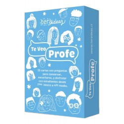 Juego Cartas Te Veo Profe - 55 Cartas Preguntas / Diverti