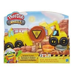 Play Doh Wheels Excavadora Y Cargadora