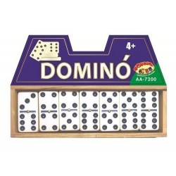 Dominó Caja De Madera Blister