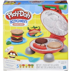 Play Doh Kitchen Hamburguesas A La Parrilla
