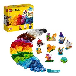 Lego Classic Ladrillos Creativos Transparentes 500