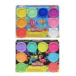 Play Doh - Pack 8 + 8 Masas - Mezcla De Colores