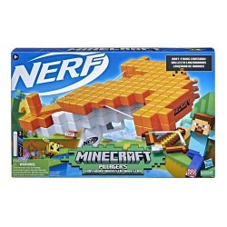 Nerf Minecraft Ballesta Pillager - Lanzador Dardos