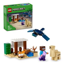 Lego Minecraft 21251 La Expedicion De Steve Al Desierto Cantidad De Piezas 75