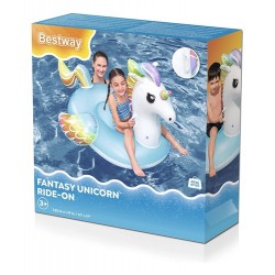 Unicornio Flotador Fantasy Unicorn 150 X 117 Cm Bestway Blanco