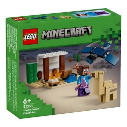 Lego Minecraft La Expedición Steve Desierto 21251 / Diverti