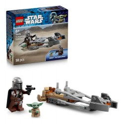 Lego Star Wars Moto Speeder Del Mandaloriano Y Grogu 75436 58 The Mandalorian