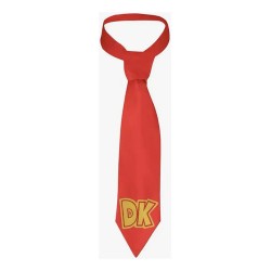 Corbatas Diseño Donkey Kong Mario Bros Nintend Anime Cosplay - Rojo