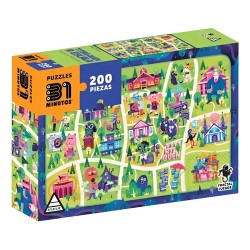Puzzle 31 Minutos 200 Piezas - Triquilen A Escala