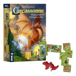 Carcassonne 3 Dragones Y Hadas - Juego De Mesa - En Español