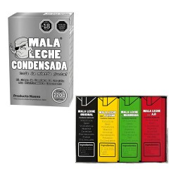 Coleccion Pack 4 Juegos Mala Leche Condensada Platano Aji
