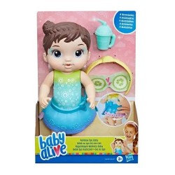 Muñeca Baby Alive Bebé Spa Multicolor - Castaña / Diverti