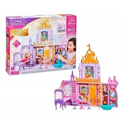 Castillo Muñecas Disney Princess Fold N Go 89cm / Diverti
