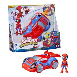 Spidey Amazing Friends Vehículo Con Luces - Hasbro / Diverti