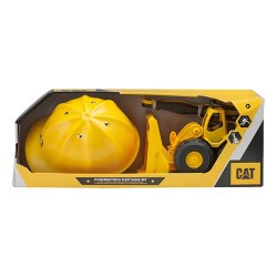 Set Construccion Cat Excavadora + Casco + Pala / Diverti