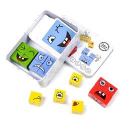 Juego De Expresiones - Bloques Emociones Diactico 36pzs