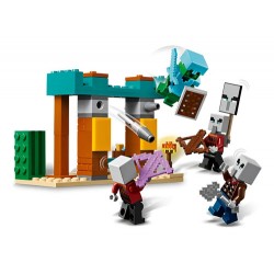Lego Minecraft La Patrulla Del Desierto De Los Illanos 21267