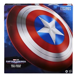 Escudo Capitan America Brave New World Soldier Marvel Legend Color Azul