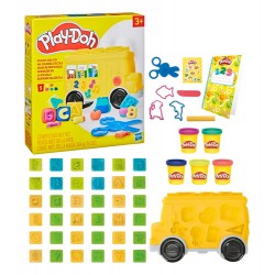 Play Doh Diversión En La Escuela Furgon Escolar + 5 Masas