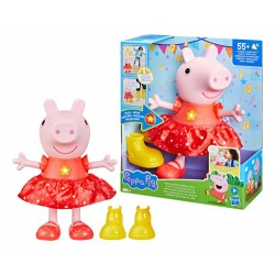 Muñeca Peppa Pig Diversión En Los Charcos Sonidos Y Reaccion