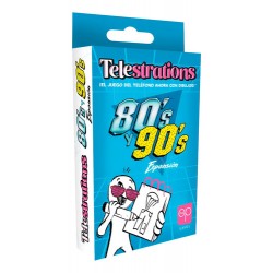 Juego Telestrations 80s Y 90s Expansion / Diverti