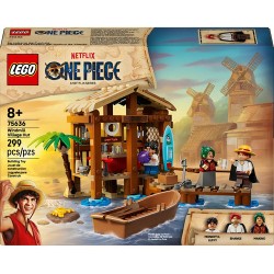 Lego One Piece Cabaña Del Pueblo Molino Kit 75636 - 299 - Luffy Shanks Y Makino