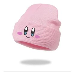 Gorro De Lana Kirby Kawaii Bordado Invierno Regalo Rosa M