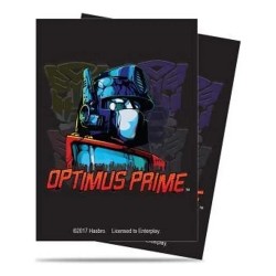 65 Protectores De Cartas Ultra Pro Optimus Prime Funda 66x91 Optimus Prime...