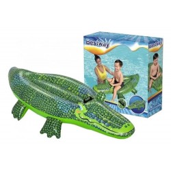 Flotador Cocodrilo Inflable Bestway Piscina Playa Verde Verde