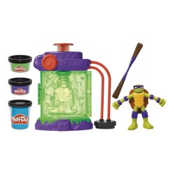 Set De Masa Moldeable Play-doh Teenage Mutant Ninja Turtles Estación De Mutación
