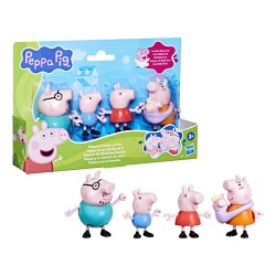 Set De Figuras Peppa Pig Peppa Y Su Familia De Cinco