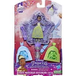 Muñeca Princesa Disney Varita Mágica Brillante Tiana Diverti