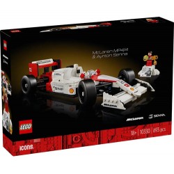 Lego Icons Mclaren Mp4/4 Y Ayrton Senna 10330 Cantidad De Piezas 693
