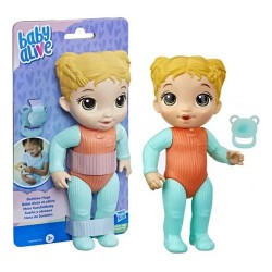 Muñeca Baby Alive Sueño Y Abrazos Bebé Cabello Rubia