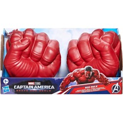 Capitan America Brave New World Puños Red Hulk Gamma Smash Hasbro