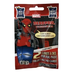 Cartas Dc Dice Masters - Deadpool Gravity Feed Booster Pack