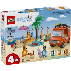 Lego Excursión Familiar A La Playa De Bluey - 11202 - 133pz