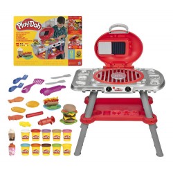Play Doh La Parrillada Chisporroteante Con Luces Y Sonidos Multicolor