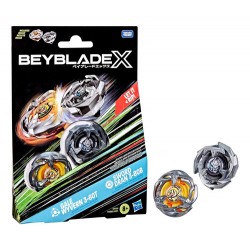 Beyblade X Gale Wyvern 3-60t & Sword Dran 3-80b Gris Dual Gris